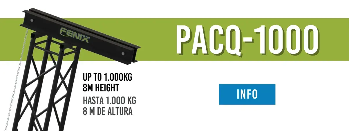 PACQ-1000 PA TOWER, Lifting tower for PA systems.webp